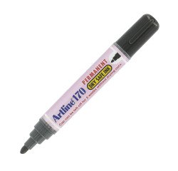 Textmarker Artline 170 Dry Safe Rundspitze 2 mm - Schwarz