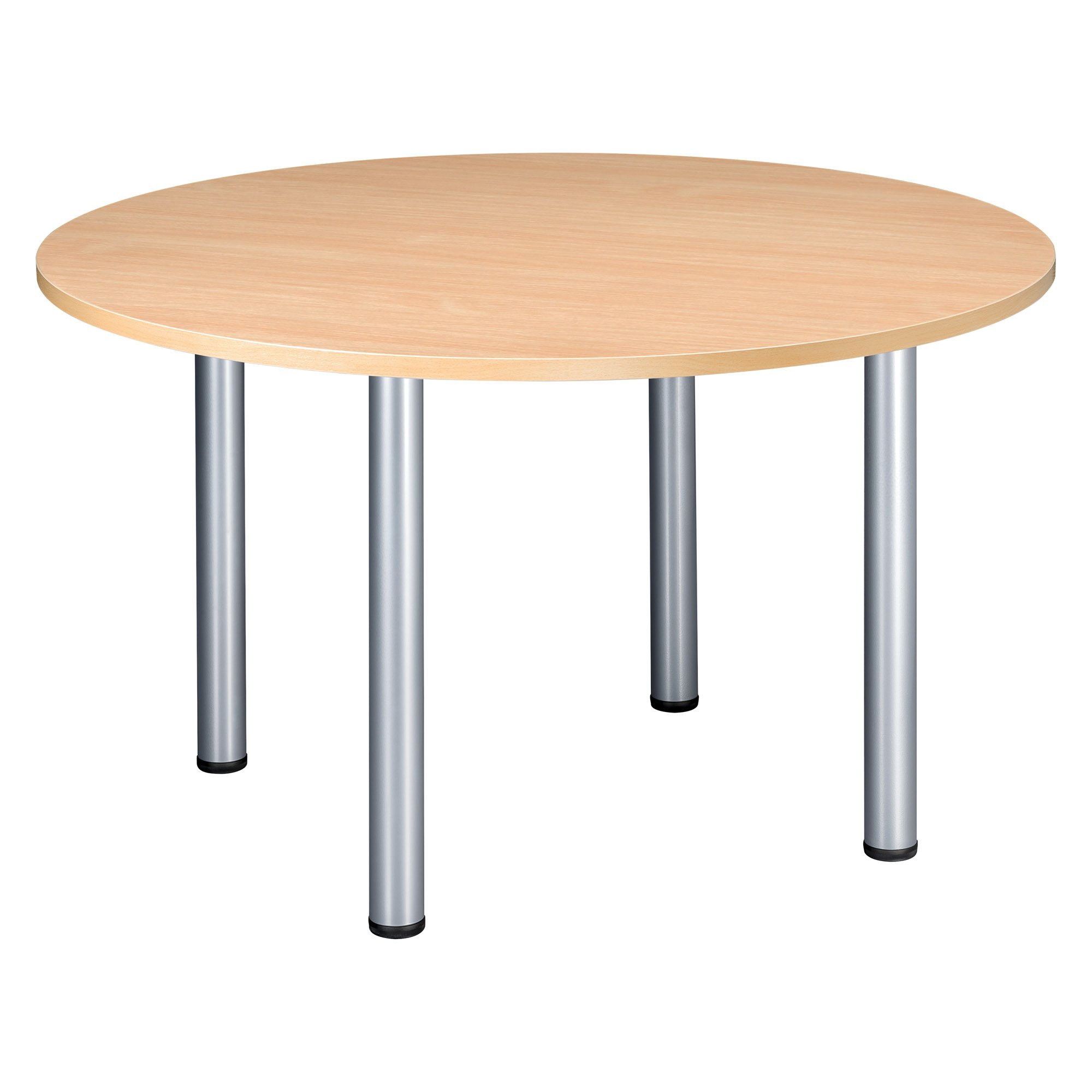 Table de réunion 4 piètements tube métal Excellens