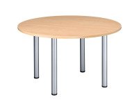 Table de réunion 4 piètements tube métal Excellens