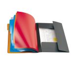 Trieur à élastiques plastique Oxford 8 compartiments A4 noir