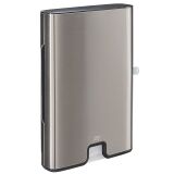 Paper towel dispenser Tork H2 brushed alu and plastic