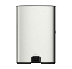 Paper towel dispenser Tork H2 brushed alu and plastic