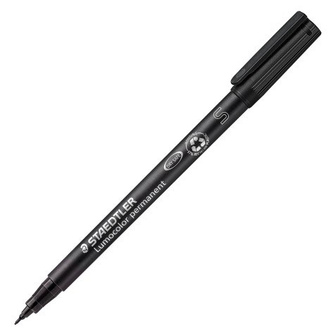 Rotulador permanente Staedtler Lumocolor punta 0,4 mm extrafina