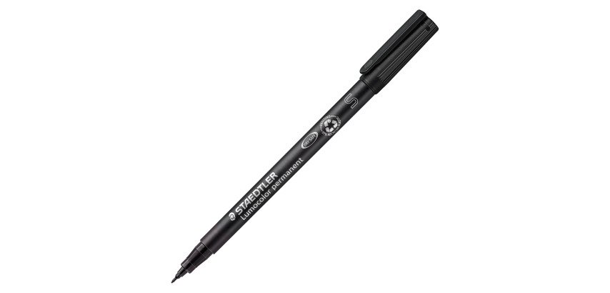 Balpen Staedtler Lumocolor 313 S permanente punt 0,4 mm - extra fijne schrijfwijze