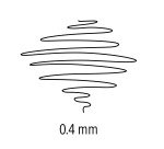 Rotulador permanente Lumocolor Staedtler punta extrafina - Caja 4 colores clásicos