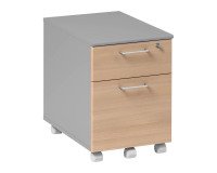 Mobile cabinet Quarta Plus beech 2 drawers 