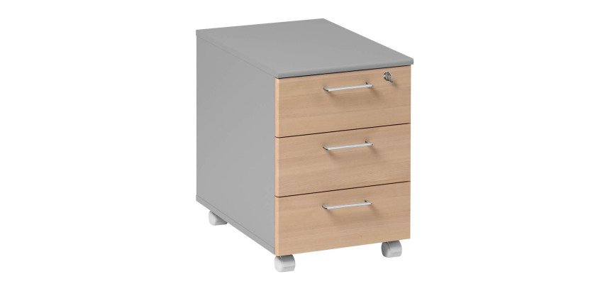 Cajonera móvil Quarta Plus 2 o 3 cajones