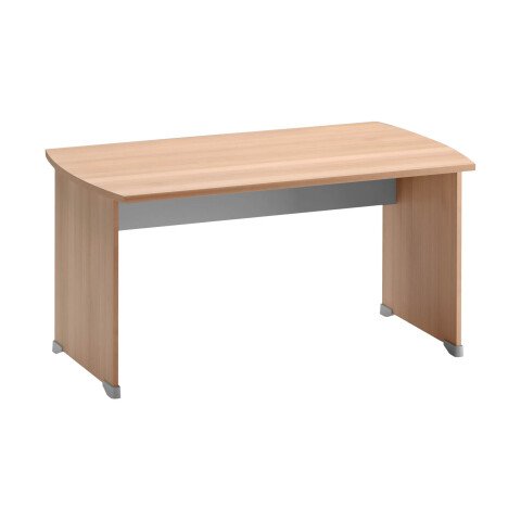 Mesa recta Quarta Plus An. 140 cm haya