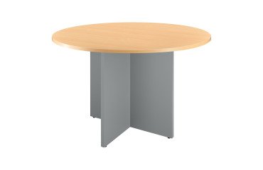 Mesa redonda Haya 120 cm patas en cruz Excellens