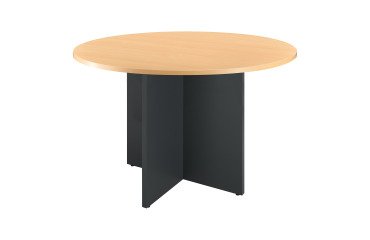 Mesa redonda Haya 120 cm patas en cruz Excellens