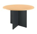 Table ronde pieds croix Excellens