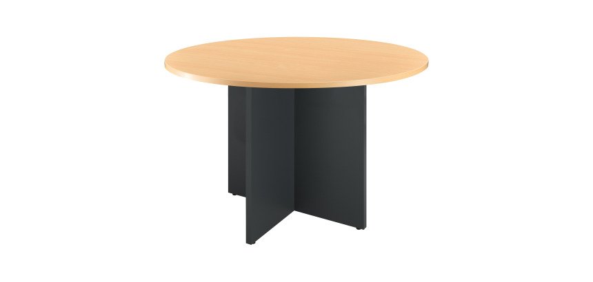 Table ronde pieds croix Excellens