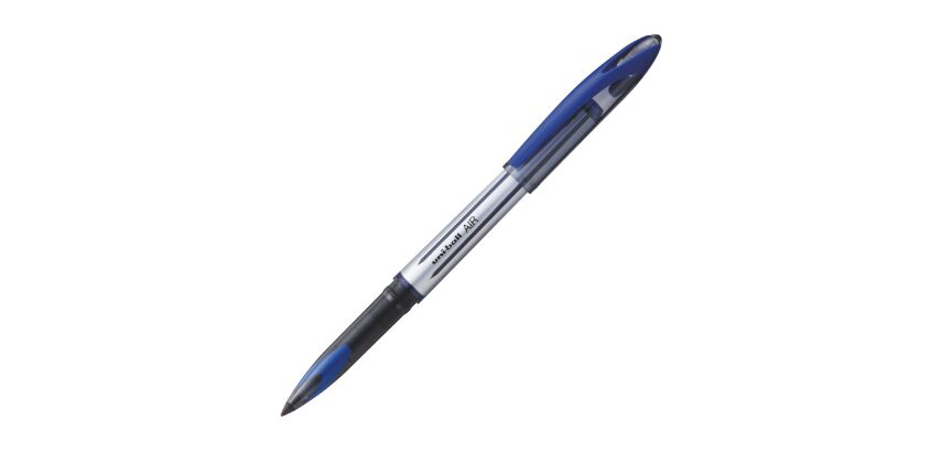 Stylo roller Uni-Ball Air à capuchon pointe 0,7 mm - écriture moyenne