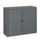 Pack de 2 armoires à rideaux Bruneau H100 cm  - 1 achetée = 1 offerte de même coloris