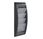 Présentoir mural Quick Fit 4 cases pour format A4