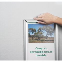 Cadre Clipframe aluminium format A3