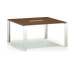 Table de réunion carrée L 140 x P 140 cm Darwin