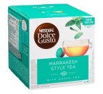 Capsules de thé vert menthe Nescafé Dolce Gusto Marrakesh - Boîte de 16