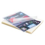 Box 100 transparent plasticization slides A4 - 125 microns