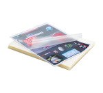 Pochettes de plastification dos adhésif A4 2 x 125 µ brillantes - Boite de 100