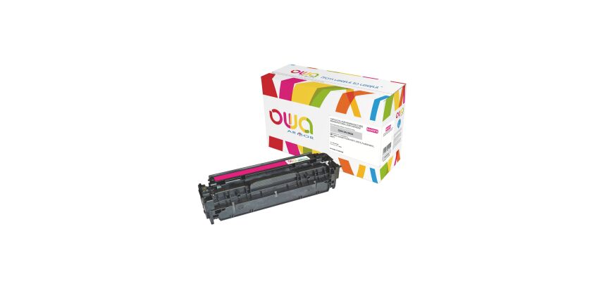 Toners Owa compatibles HP 305A couleurs séparées pour imprimante laser