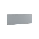 Panneau acoustique gris L 140 x H 46 cm pour pôle de bureaux Team Line