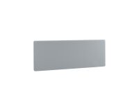 Panneau acoustique gris L 140 x H 46 cm pour pôle de bureaux Team Line