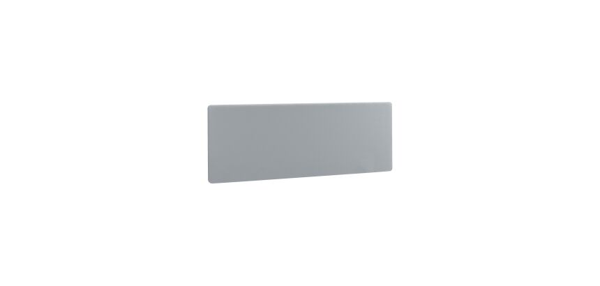 Panneau acoustique gris L 140 x H 46 cm pour pôle de bureaux Team Line