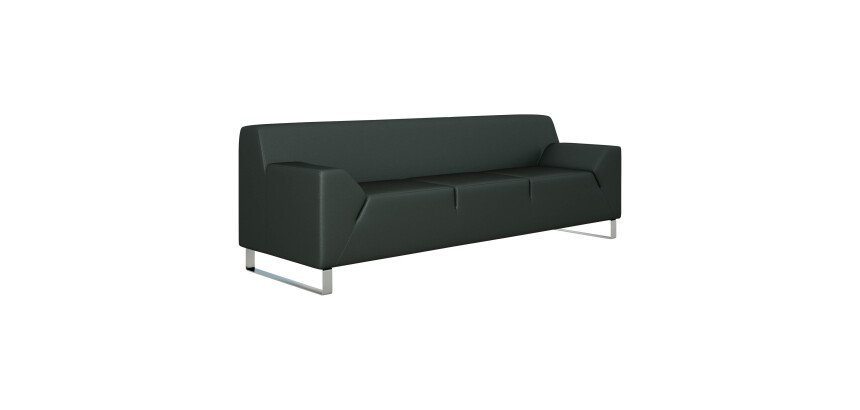 Canapé 3 places simili cuir Asto