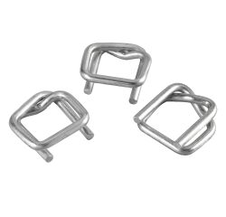 Karton 1000 aanspanringen metaal 13 mm voor textielband
