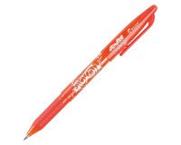 Stylo roller Pilot FriXion Ball effaçable à capuchon pointe 0,7 mm - écriture fine orange
