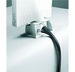 Organizador de cables "tubo" 1,5 m Negro