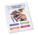 Sachet de 10 pochettes perforées Esselte A4 à soufflet PVC lisse 17/100e