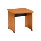 Scrivania dritta L80 cm gambe piene Quarta Plus