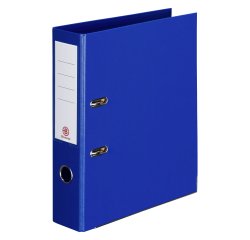 Archivador de palanca forrado en polipropileno Bruneau Folio lomo 5 cm azul