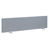 Panneau acoustique gris L 160 x H 46 cm pour pôle de bureaux Team Line