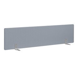 Panneau acoustique gris L 160 x H 46 cm pour pôle de bureaux Team Line