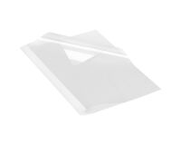Kaft voor thermisch inbinden 250 g rug 3 mm wit-transparant