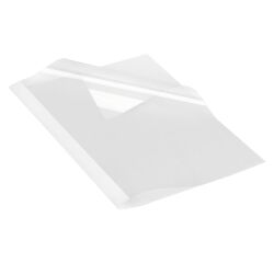 Kaft voor thermisch inbinden 250 g rug 3 mm wit-transparant