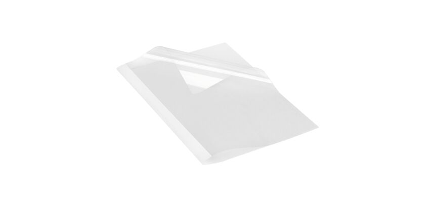 Couverture dos cartonné blanc pour thermosoudure 250 g - 3 mm