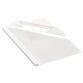 Couverture de thermosoudure dos 6 mm carton 200 g Fellowes blanche