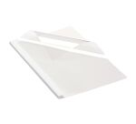 Couverture dos cartonné blanc pour thermosoudure 250 g - 6 mm