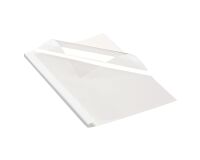 Kaft voor thermisch inbinden 250 g rug 6 mm wit-transparant