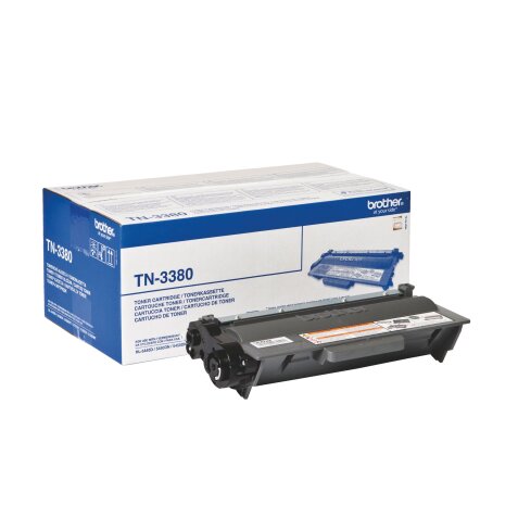 Brother TN3380 toner original de alta capacidad negro