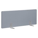 Panneau acoustique gris L 120 x H 46 cm pour pôle de bureaux Team Line