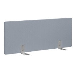 Panneau acoustique gris L 120 x H 46 cm pour pôle de bureaux Team Line