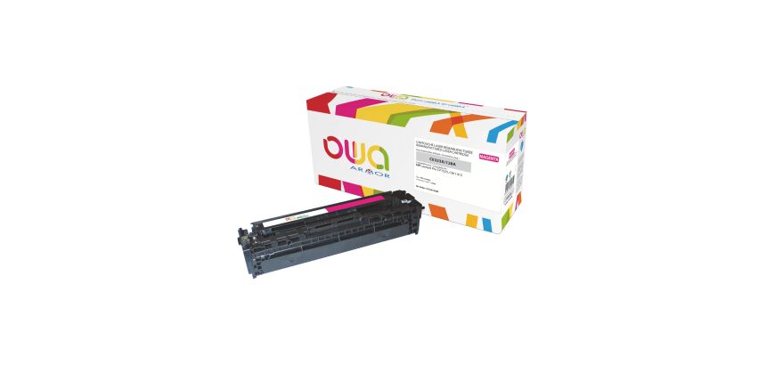Toners Owa compatibles HP 128A couleurs séparées pour imprimante laser