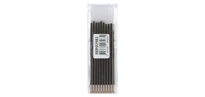 Refills for ballpoint pen on stand - Pack of 10