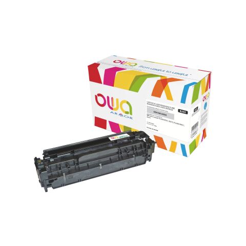 Tóner Owa compatible con HP 305A (CE410A) negro 2200 páginas