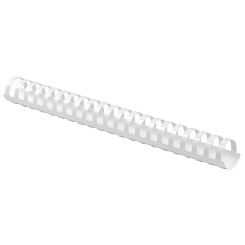 Baguette reliure anneaux plastique PAVO 28 mm couleur - Boîte de 50